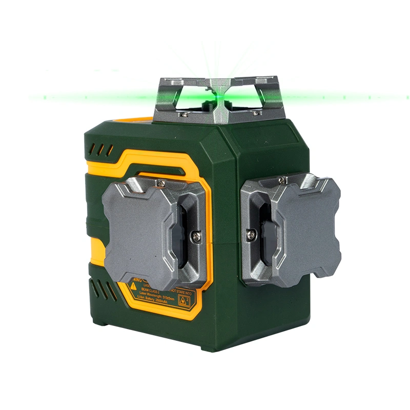 3x360 ° sing dibangun lambang laser lashium baterei laser laser